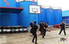 润源化工生产部举办员工篮球友谊赛